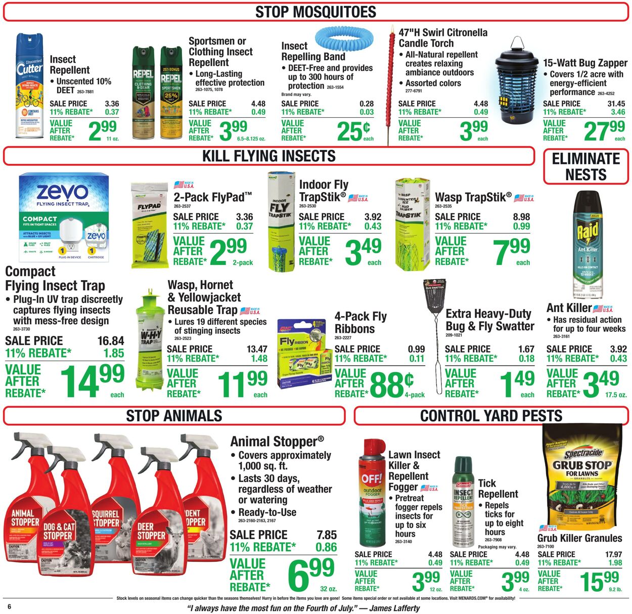 Catalogue Menards from 06/24/2026