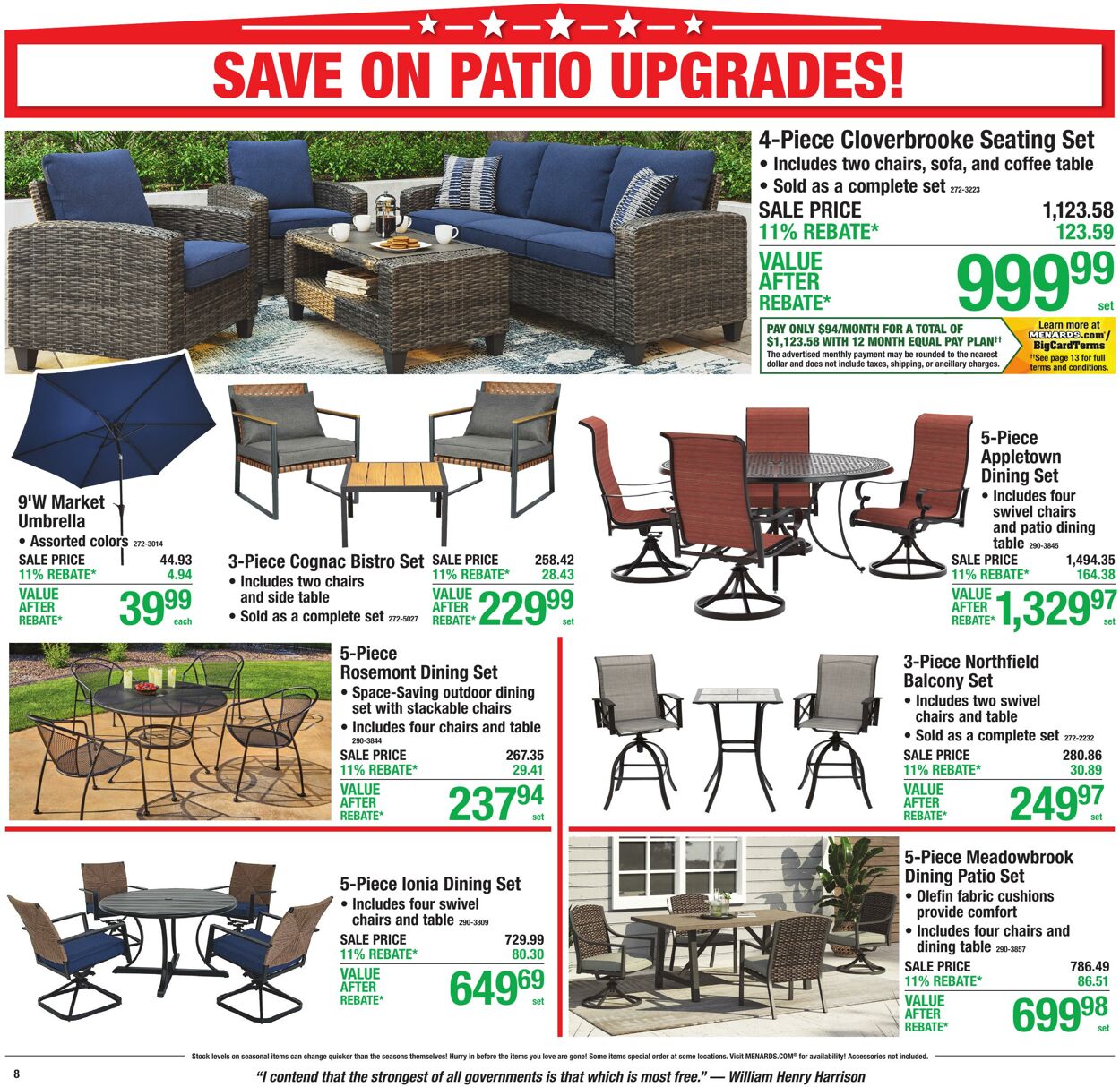Catalogue Menards from 06/24/2026