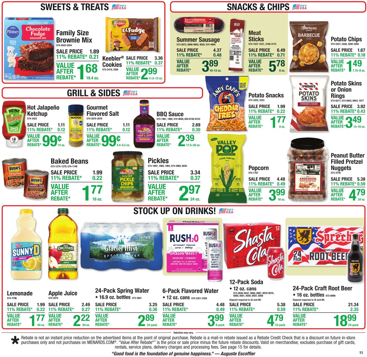 Catalogue Menards from 06/24/2026