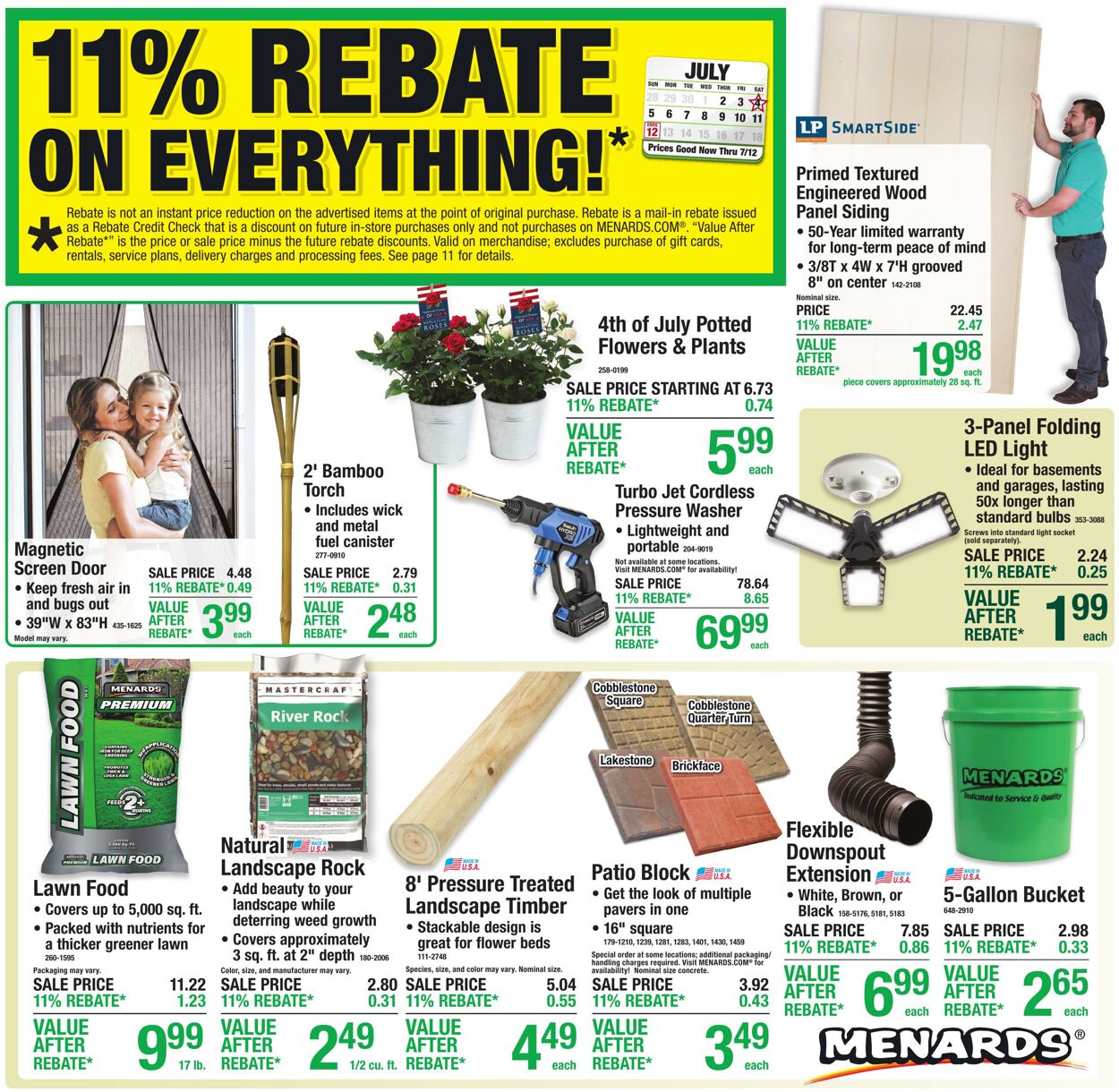 Catalogue Menards from 07/01/2026