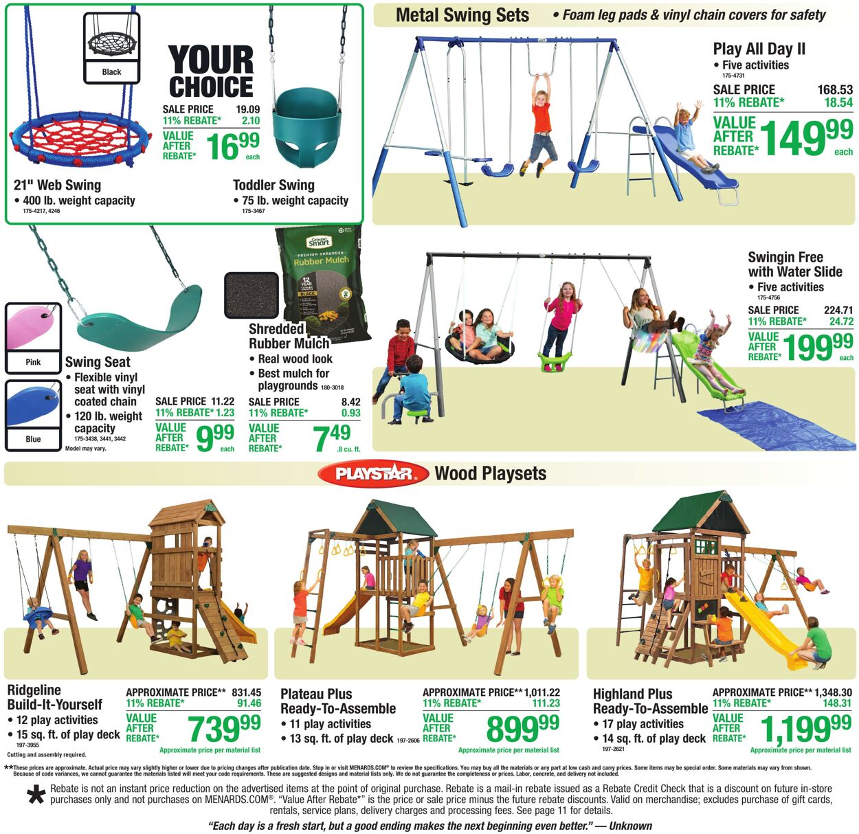 Catalogue Menards from 07/01/2026
