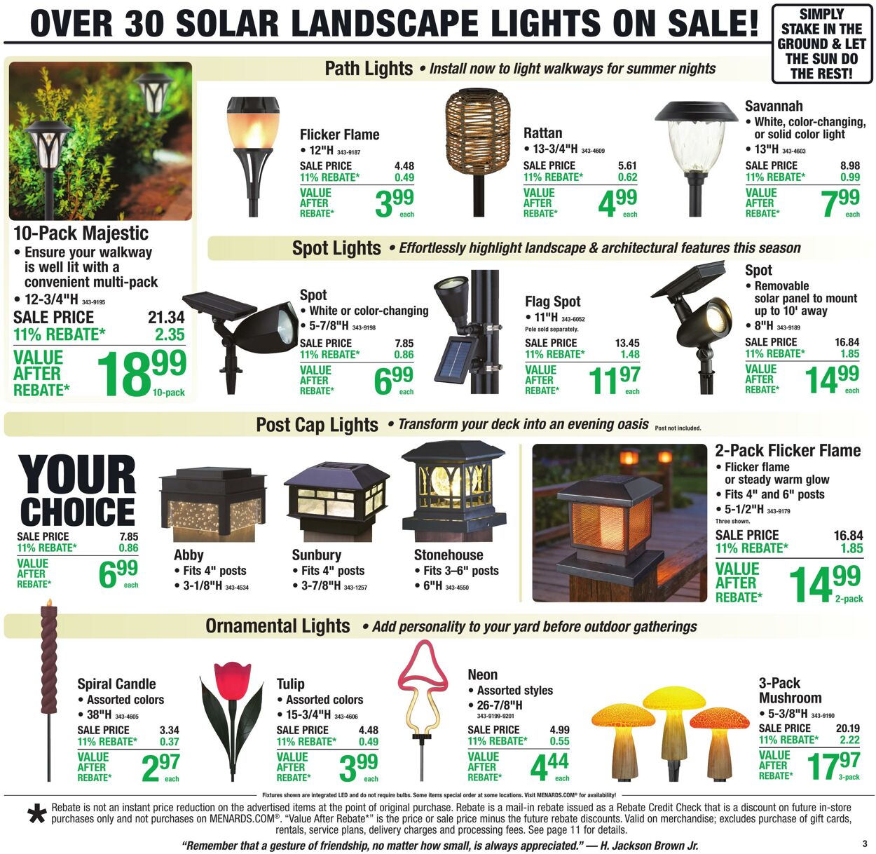 Catalogue Menards from 07/01/2026