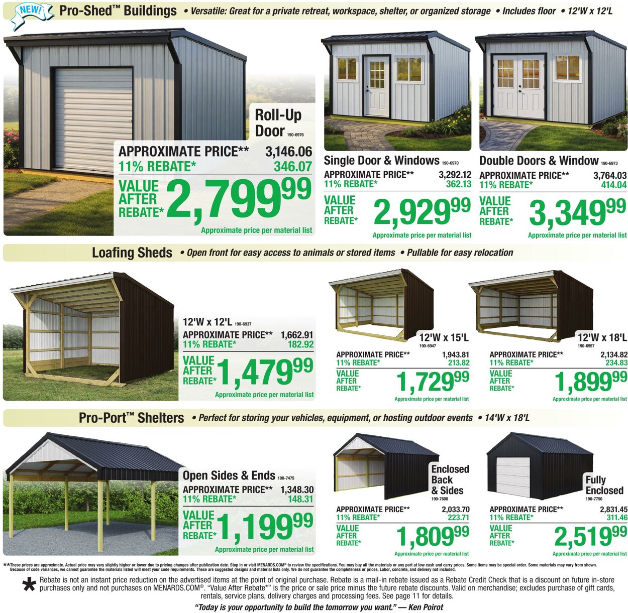 Catalogue Menards from 07/01/2026