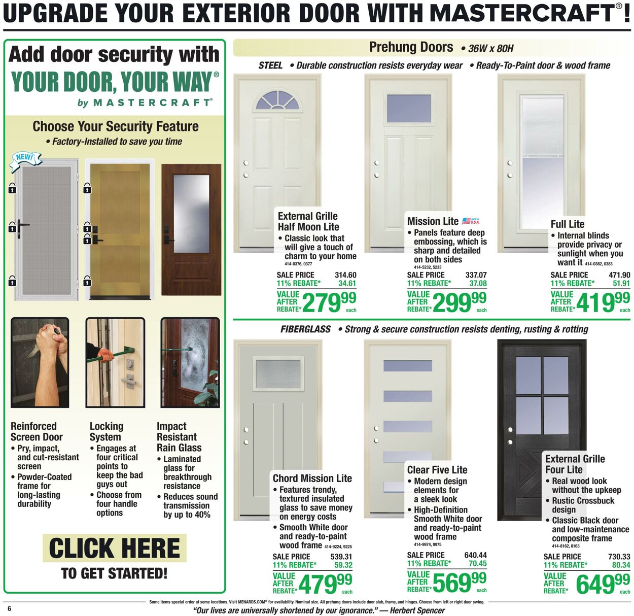 Catalogue Menards from 07/01/2026