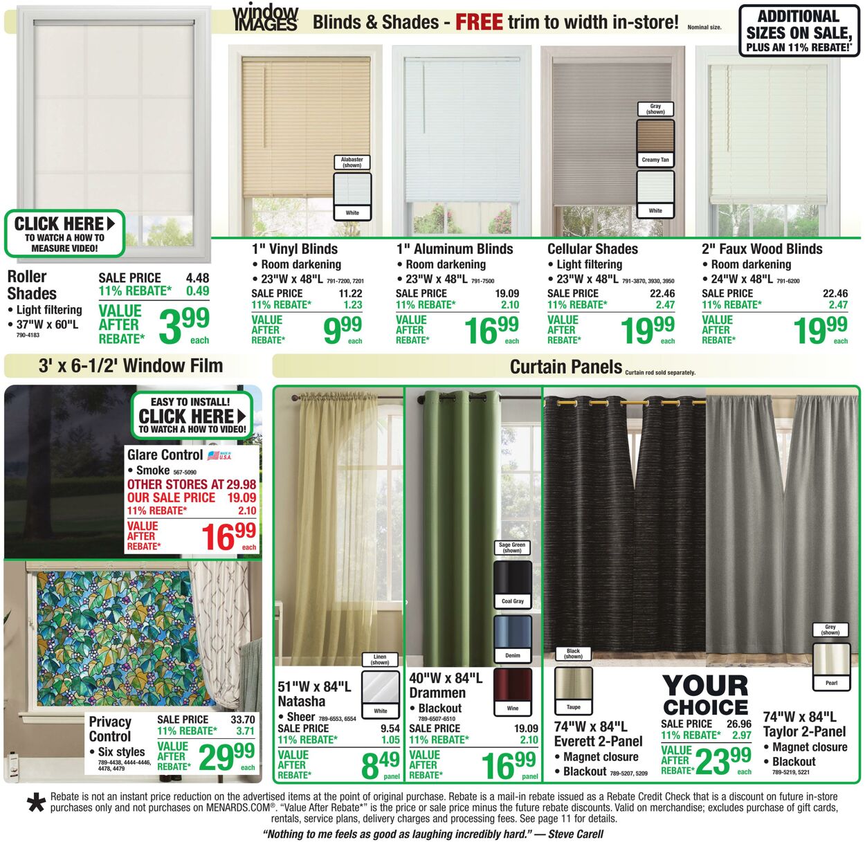 Catalogue Menards from 07/01/2026