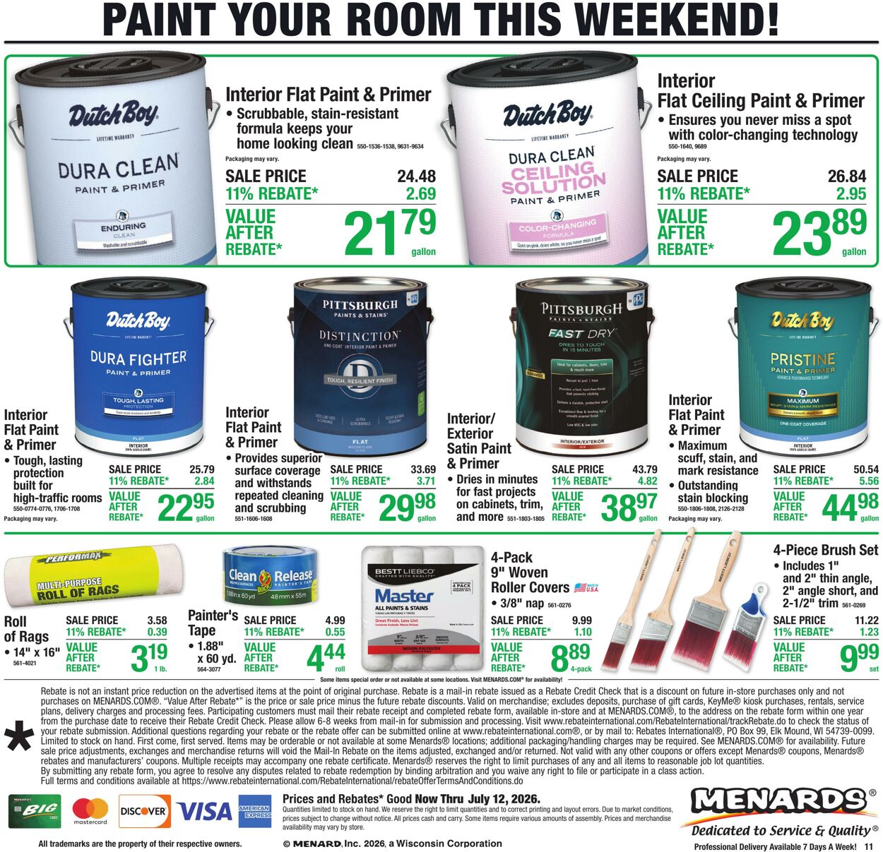 Catalogue Menards from 07/01/2026