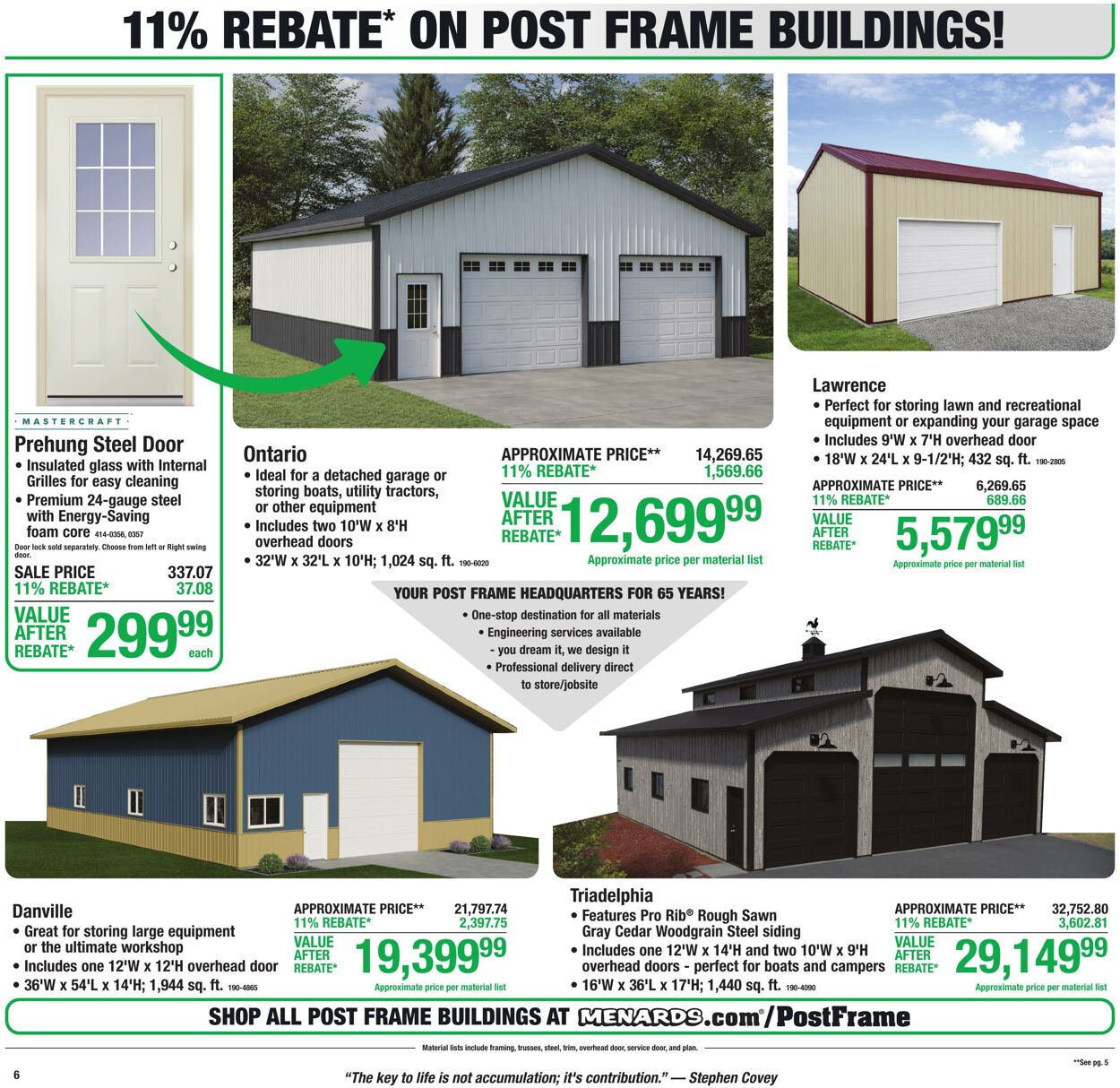Catalogue Menards from 07/08/2026