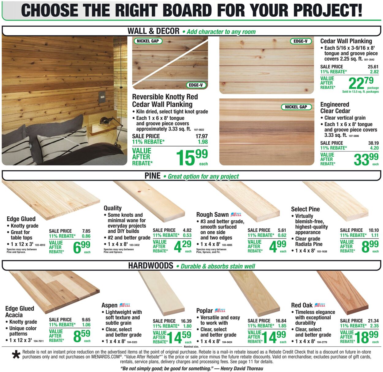 Catalogue Menards from 07/08/2026