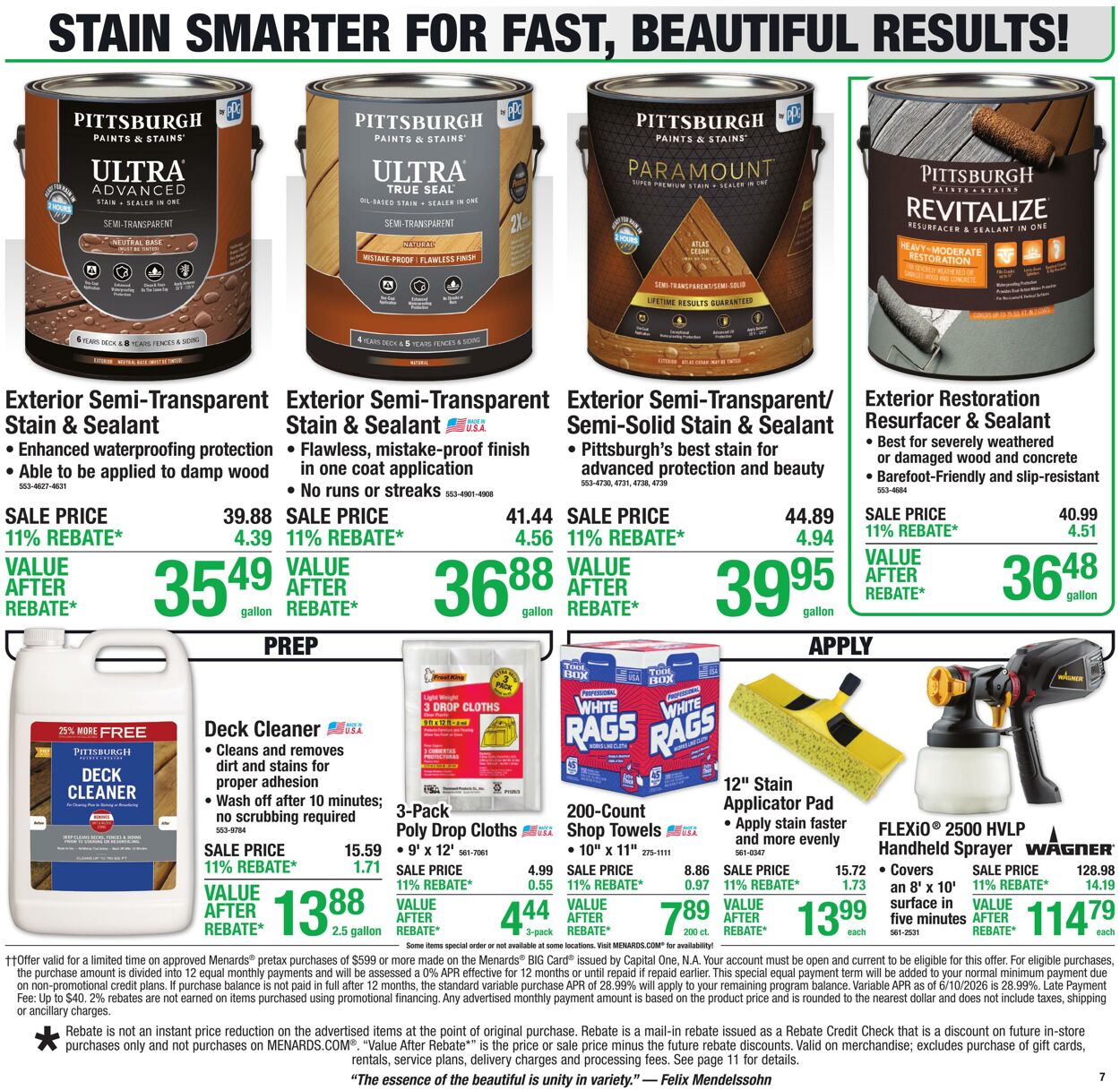 Catalogue Menards from 07/08/2026
