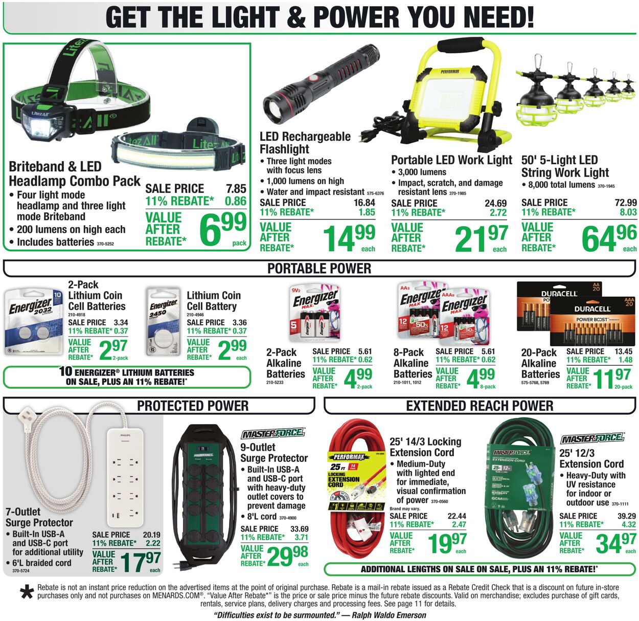 Catalogue Menards from 07/08/2026