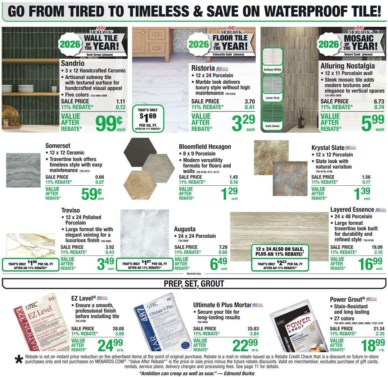 Catalogue Menards from 07/08/2026