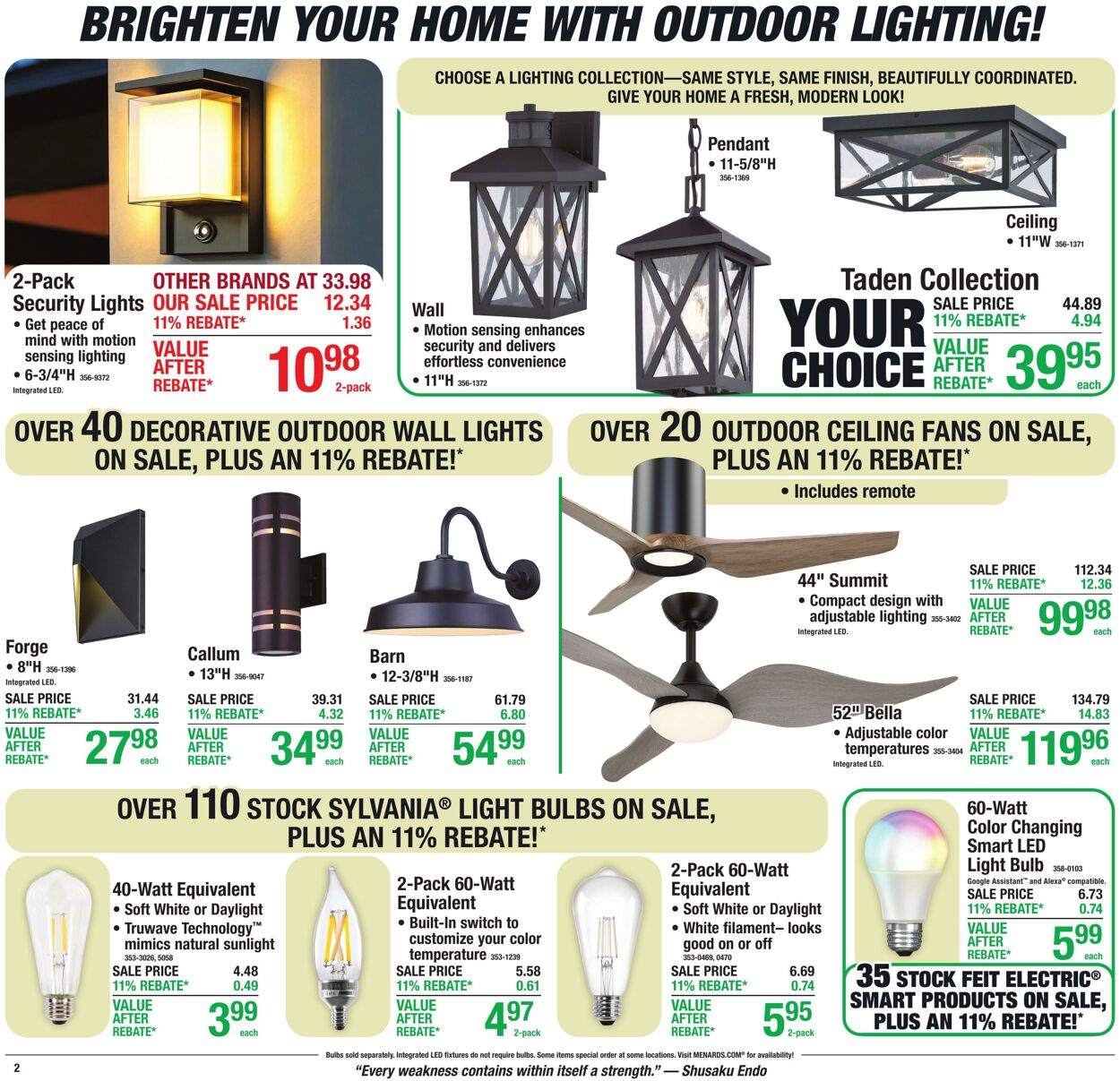 Catalogue Menards from 07/15/2026