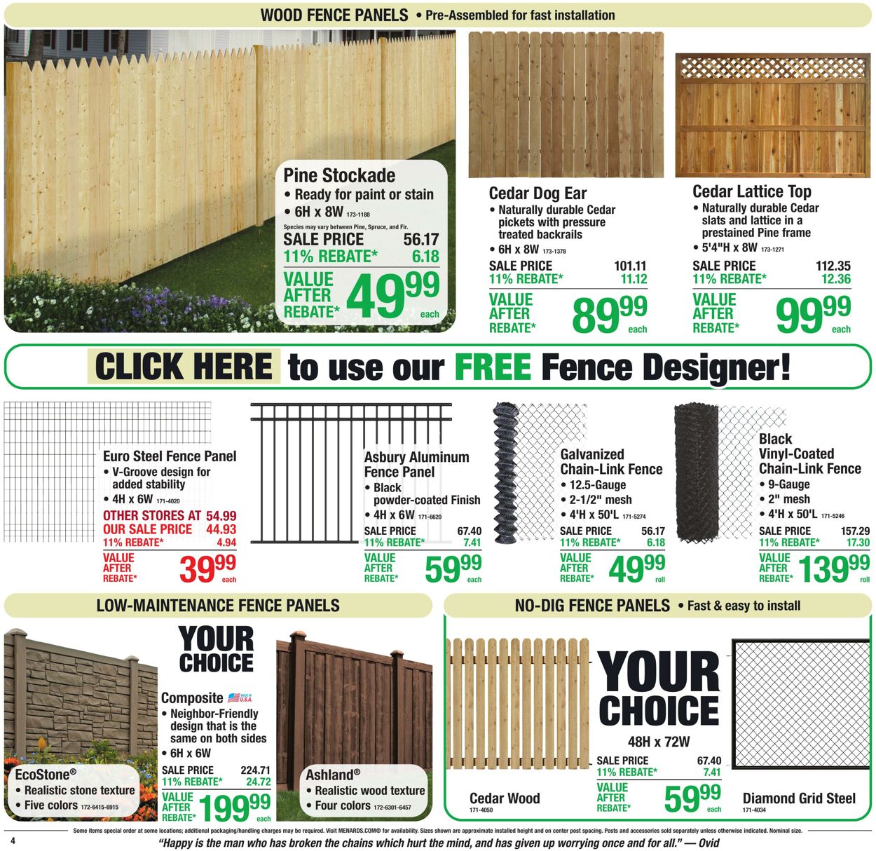 Catalogue Menards from 07/15/2026