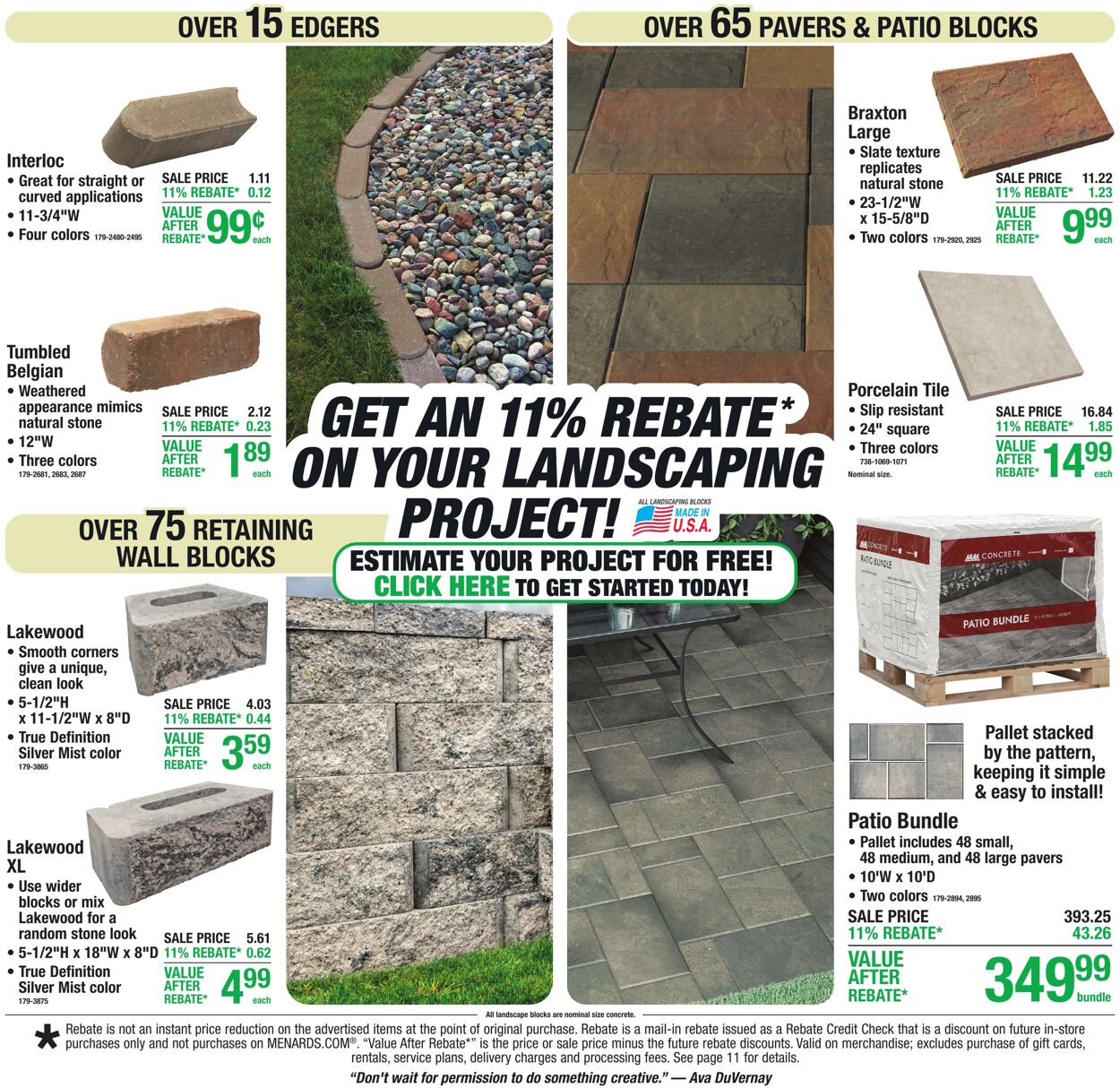 Catalogue Menards from 07/15/2026
