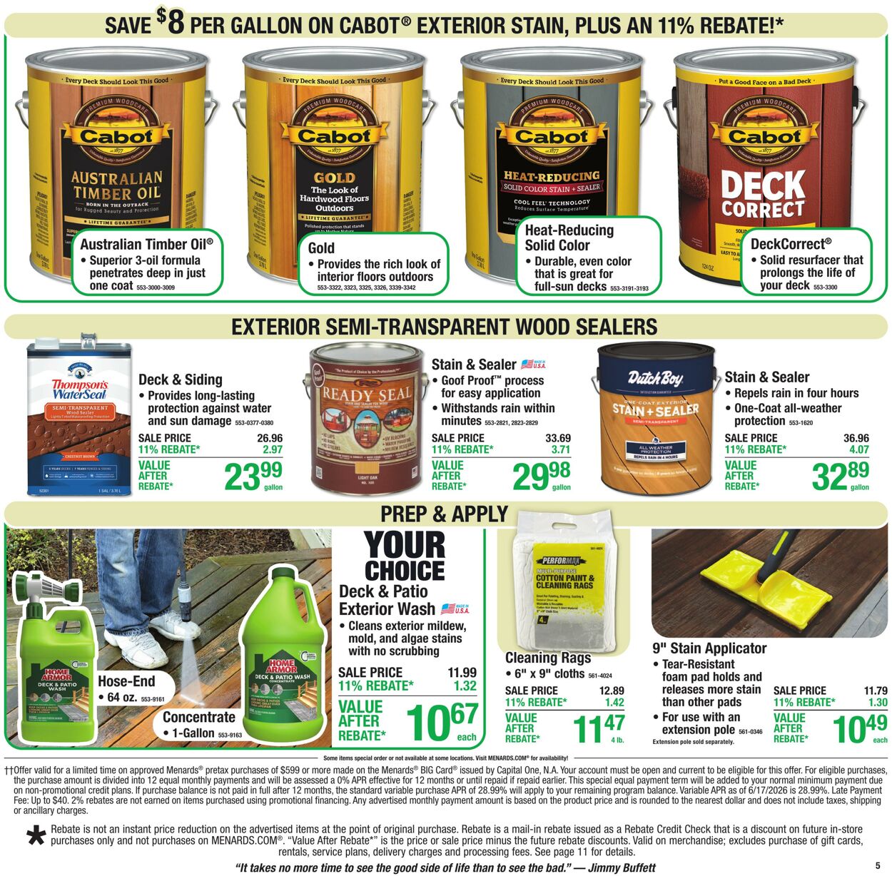 Catalogue Menards from 07/15/2026