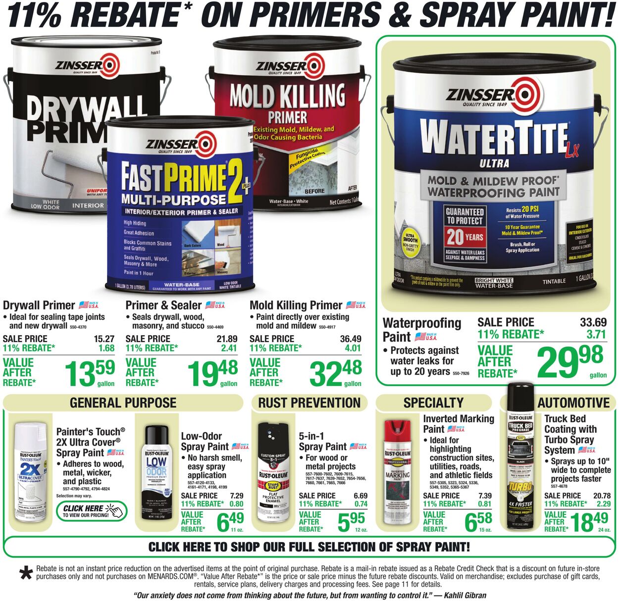 Catalogue Menards from 07/15/2026