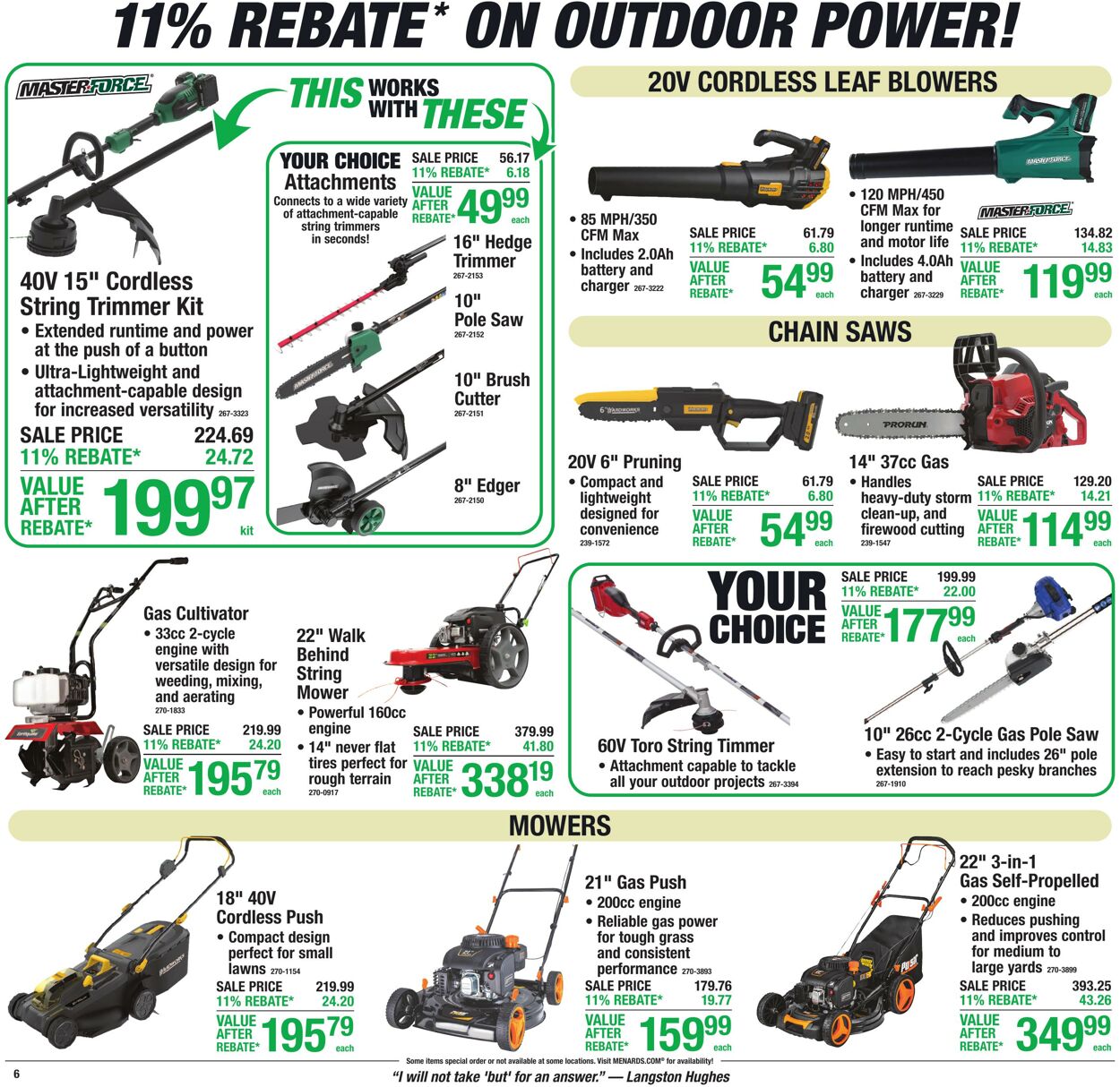 Catalogue Menards from 07/15/2026