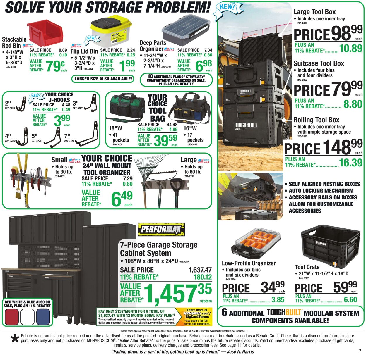 Catalogue Menards from 07/15/2026