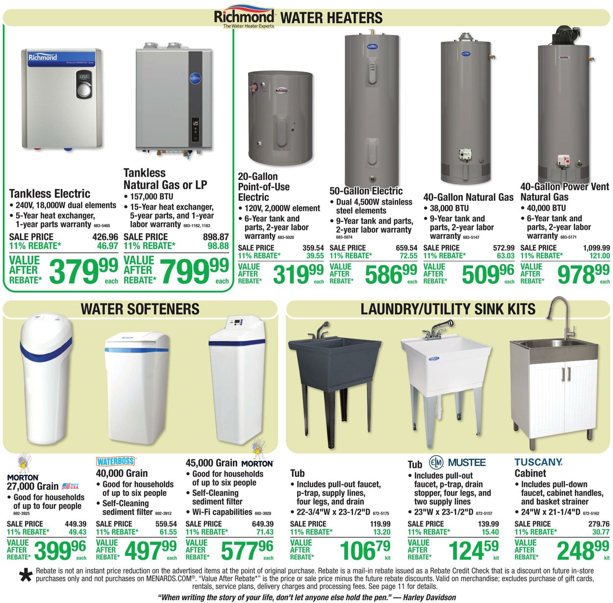 Catalogue Menards from 07/15/2026