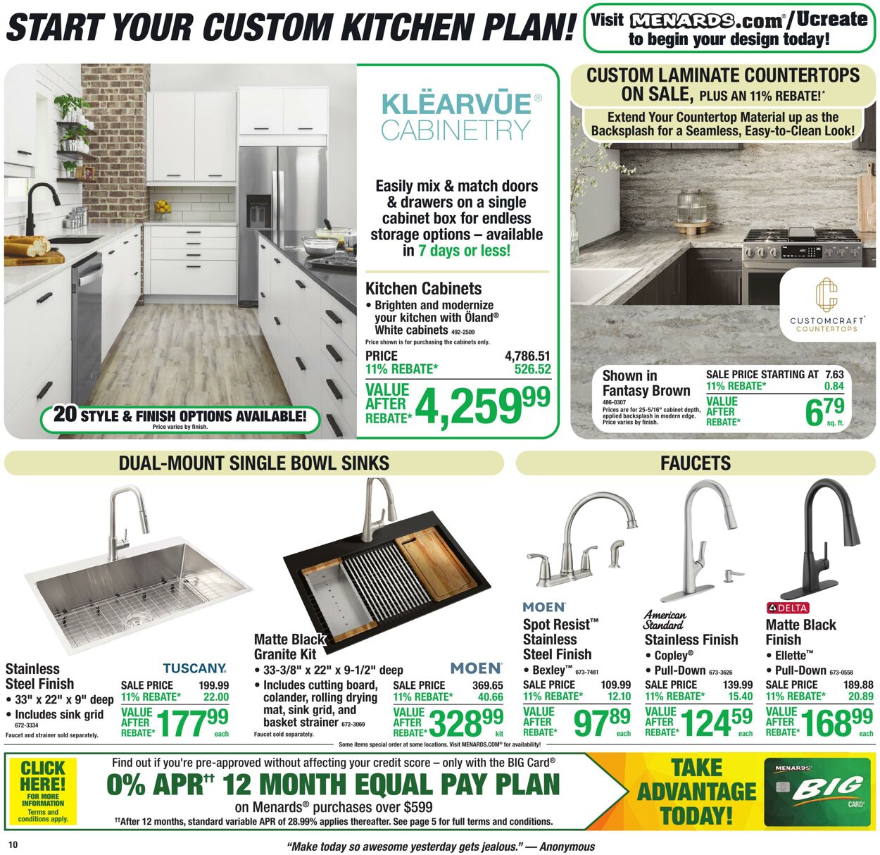 Catalogue Menards from 07/15/2026