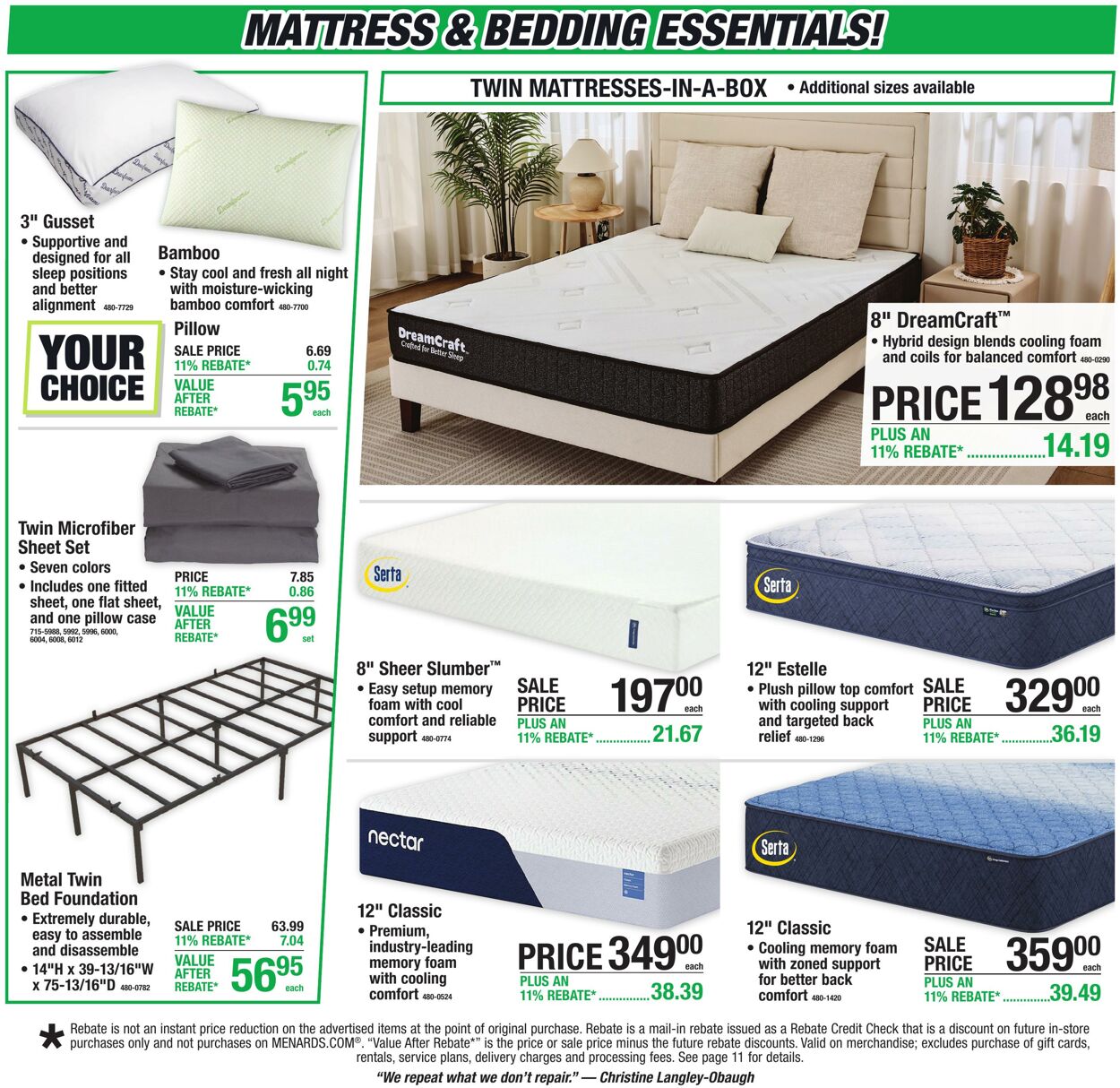 Catalogue Menards from 07/22/2026