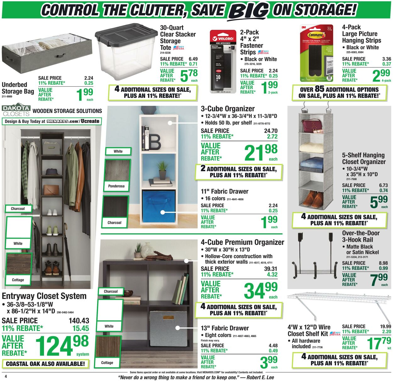 Catalogue Menards from 07/22/2026