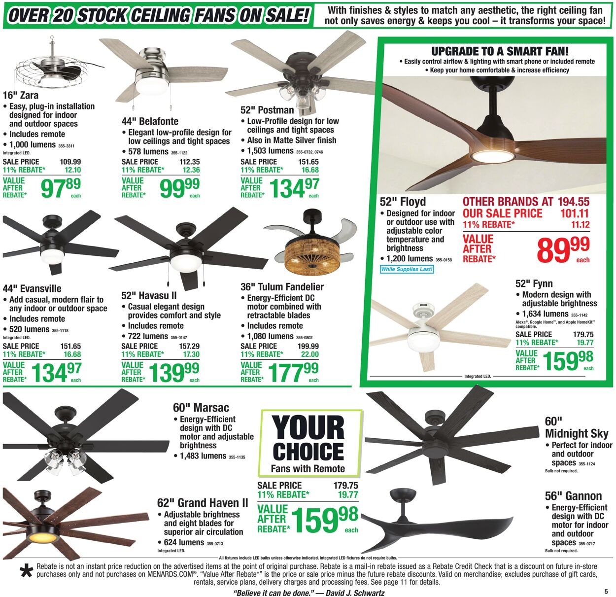 Catalogue Menards from 07/22/2026