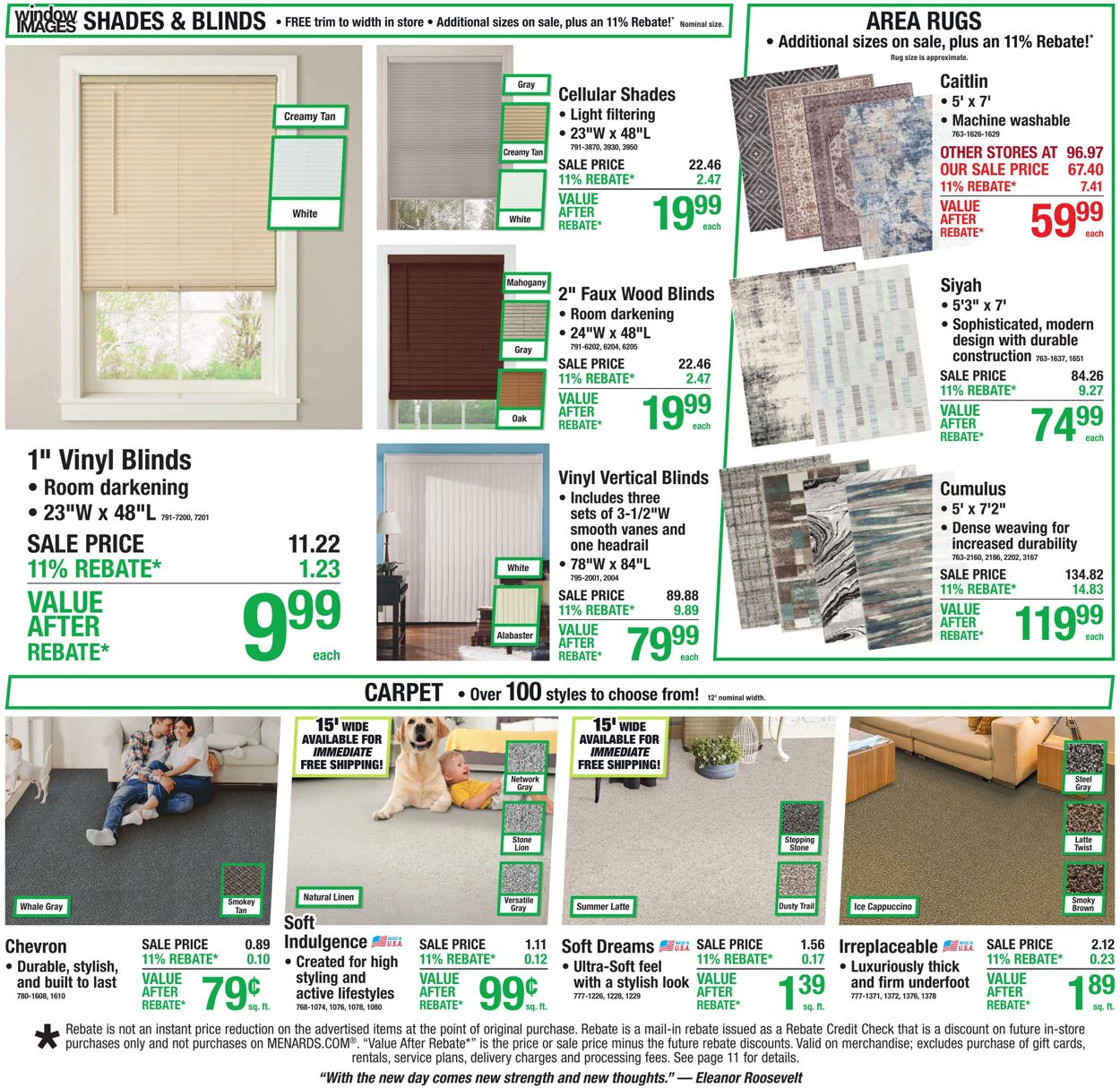 Catalogue Menards from 07/22/2026