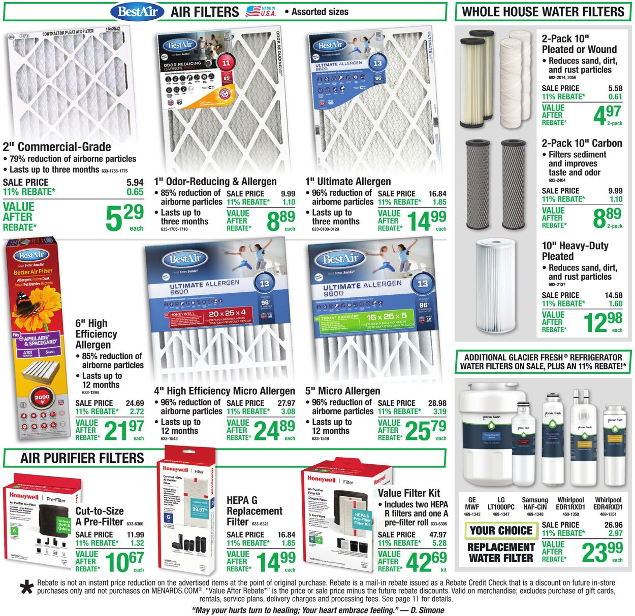 Catalogue Menards from 07/22/2026
