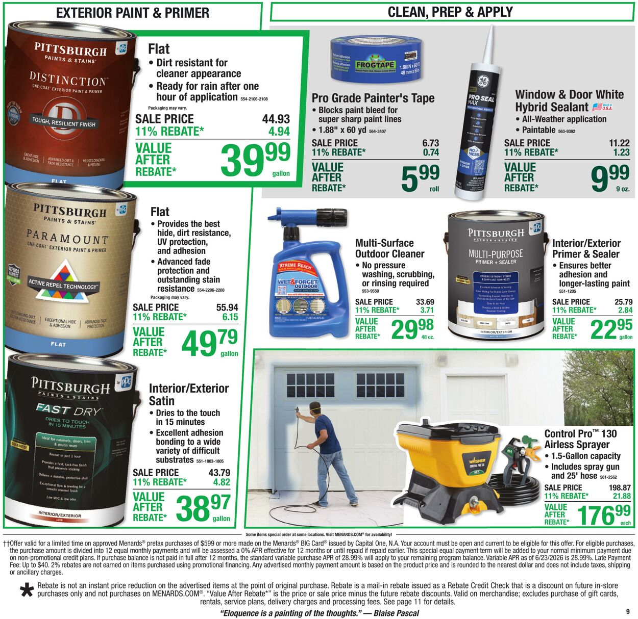 Catalogue Menards from 07/22/2026