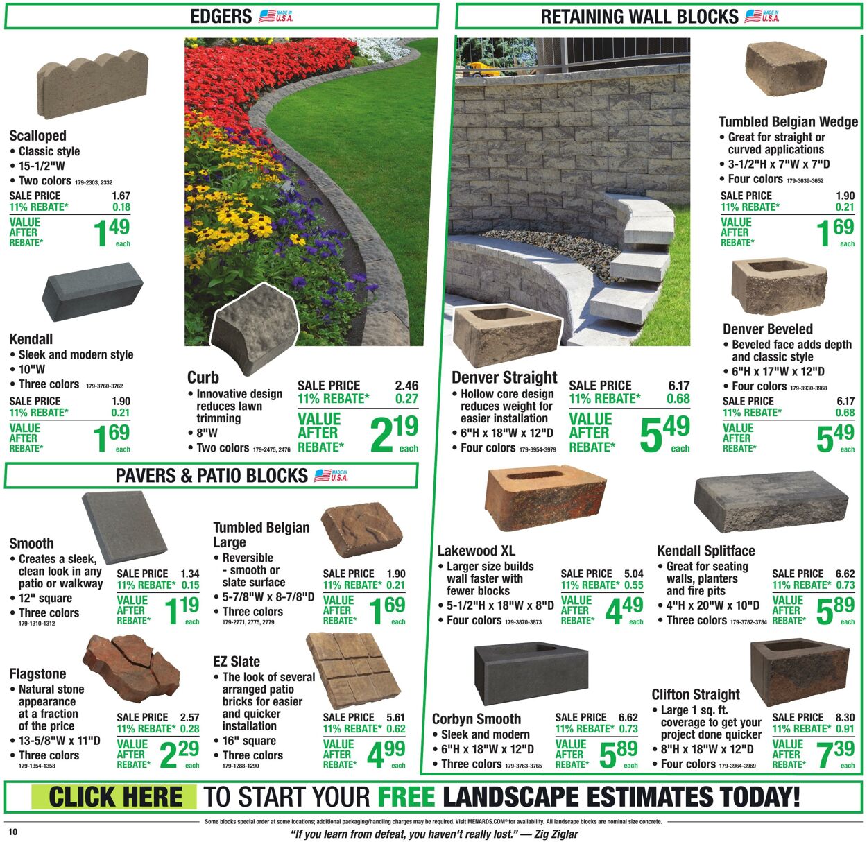 Catalogue Menards from 07/22/2026