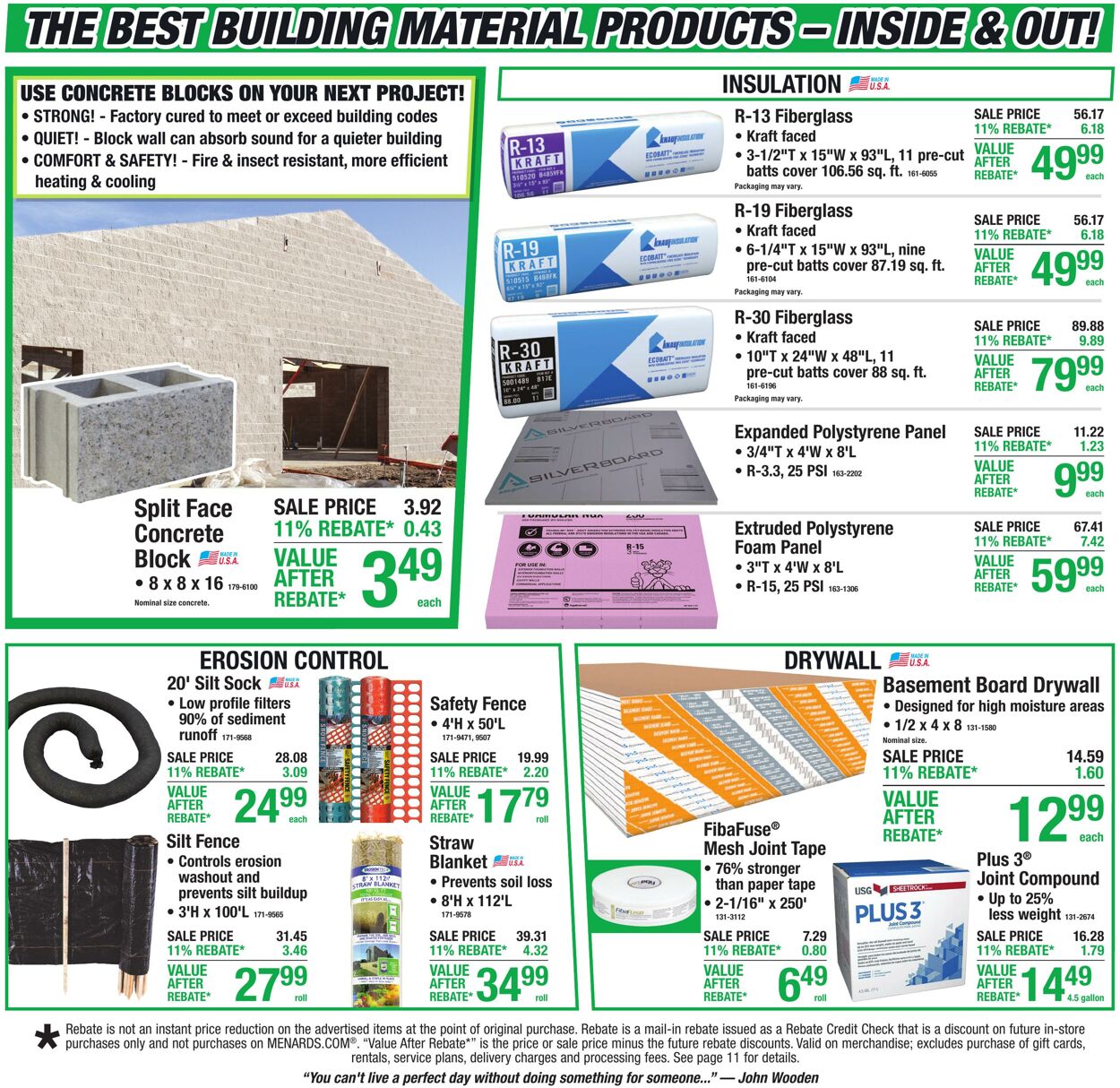 Catalogue Menards from 07/22/2026
