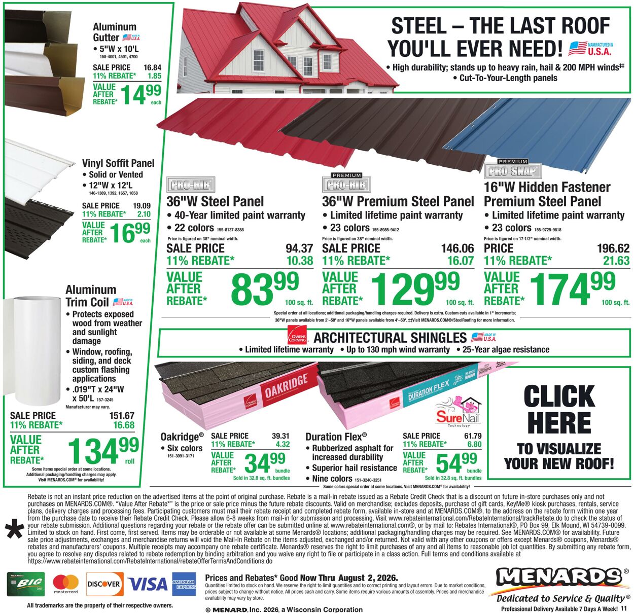 Catalogue Menards from 07/22/2026