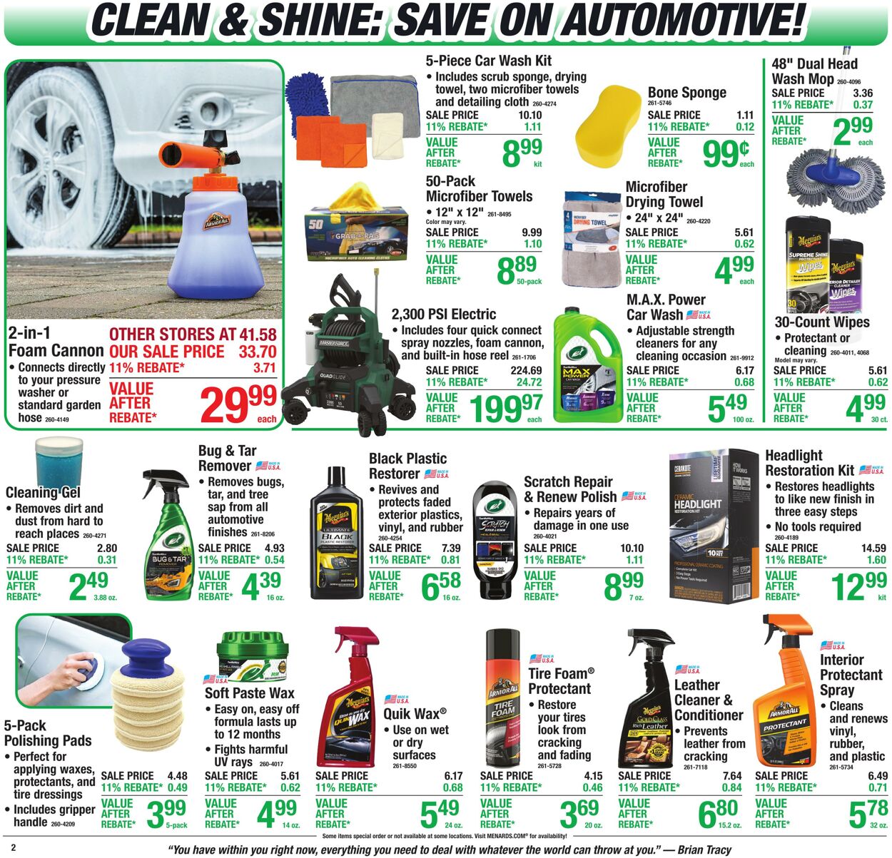 Catalogue Menards from 07/29/2026