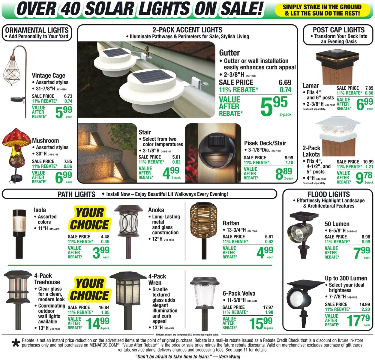 Catalogue Menards from 07/29/2026