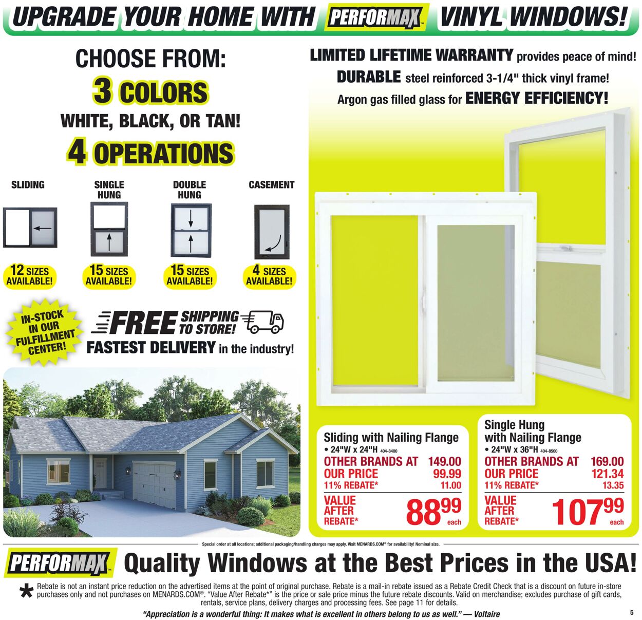 Catalogue Menards from 07/29/2026