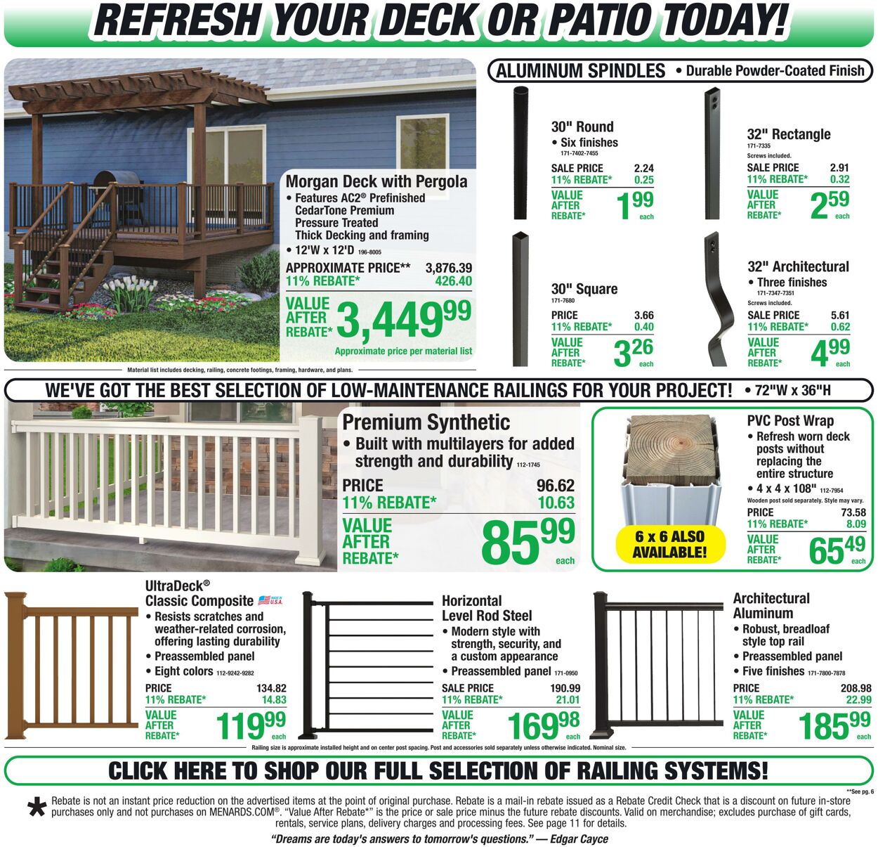 Catalogue Menards from 07/29/2026