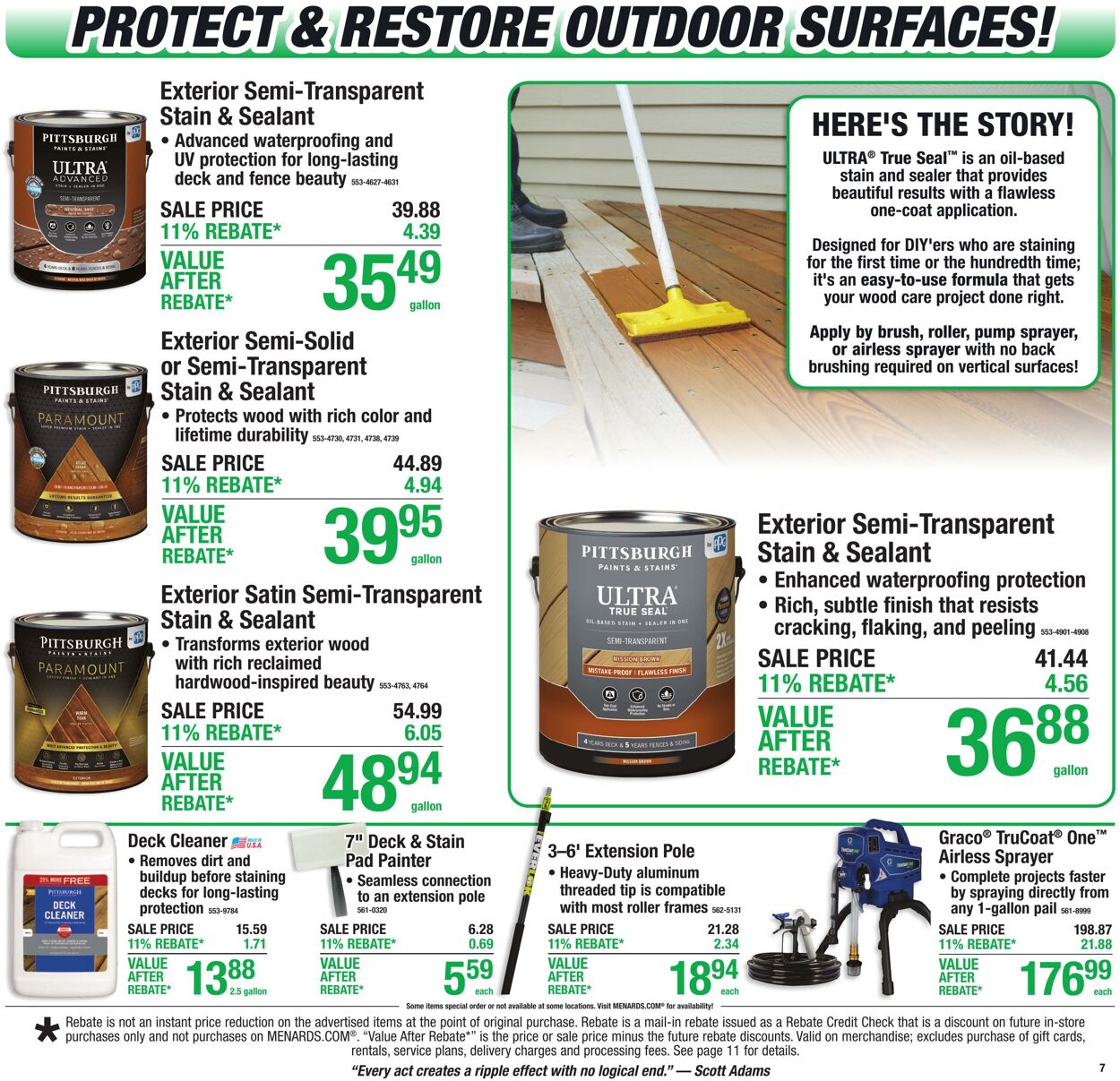 Catalogue Menards from 07/29/2026