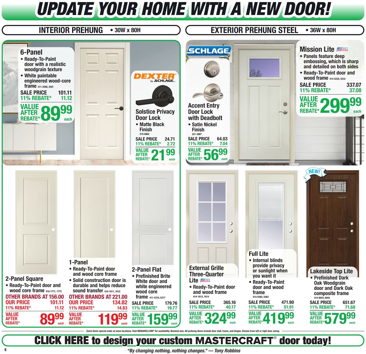 Catalogue Menards from 07/29/2026