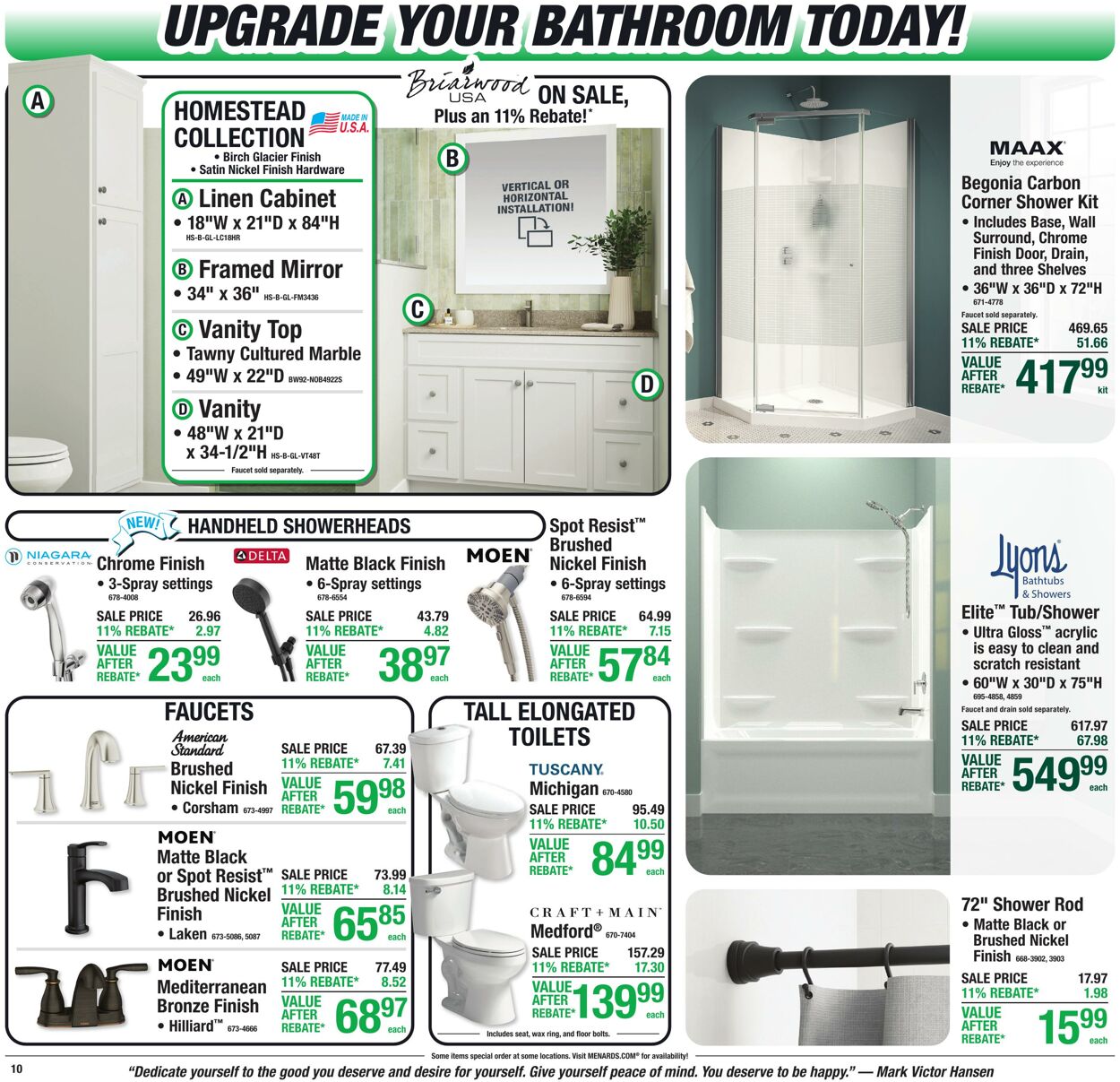 Catalogue Menards from 07/29/2026