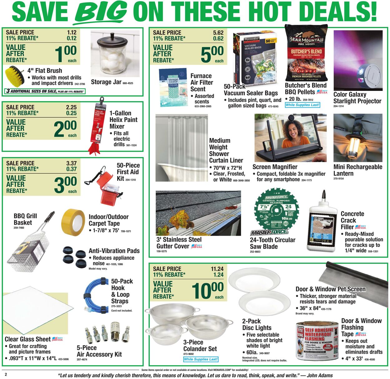 Catalogue Menards from 08/05/2026