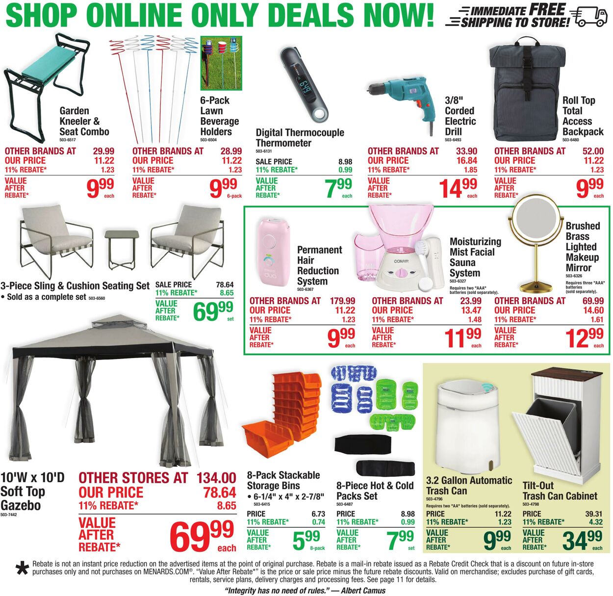Catalogue Menards from 08/05/2026