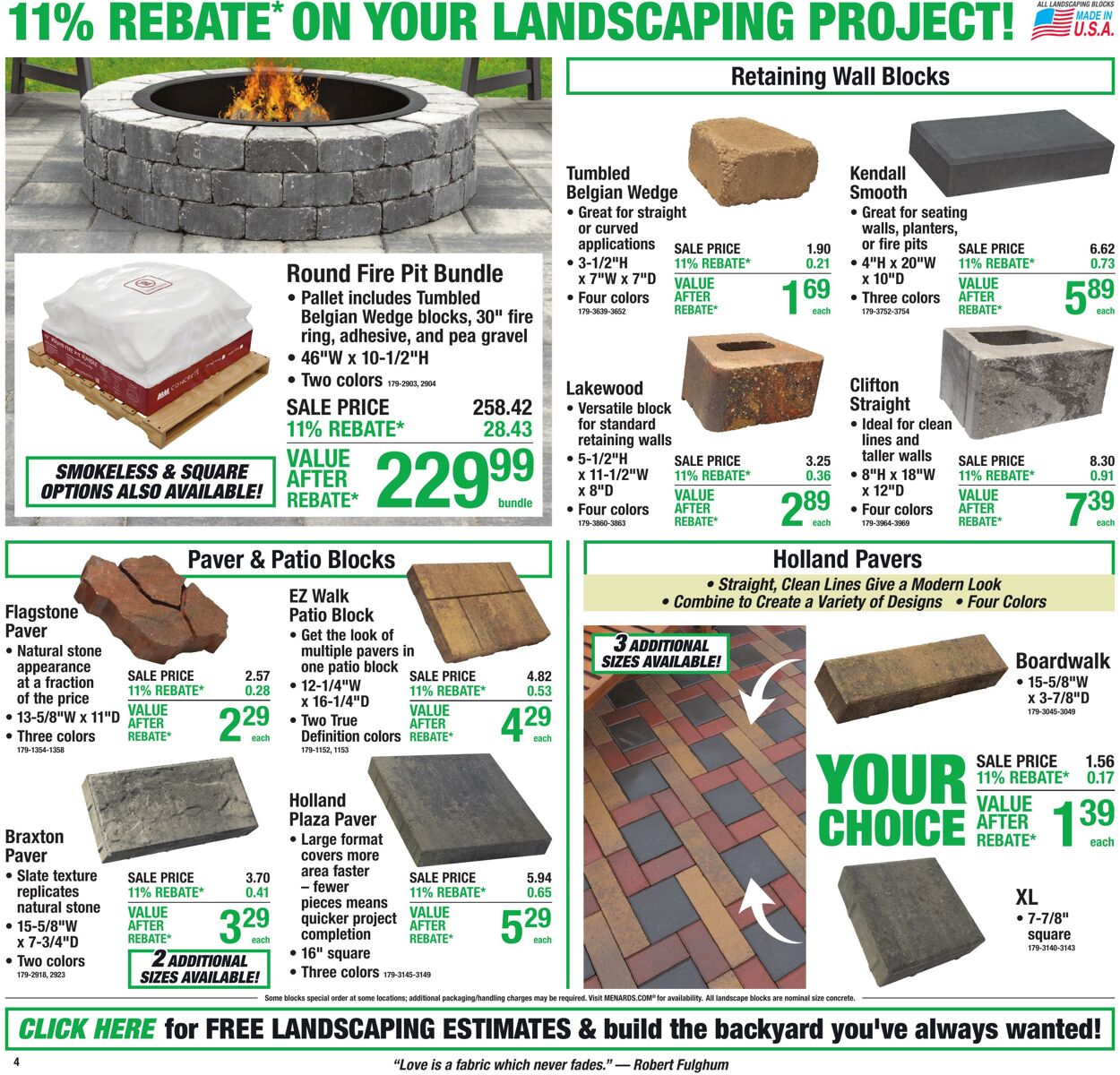 Catalogue Menards from 08/05/2026