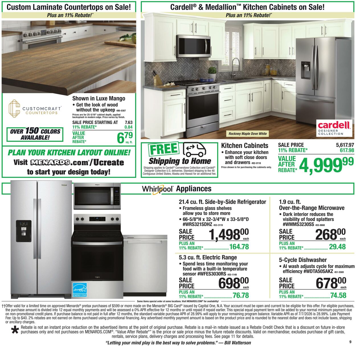 Catalogue Menards from 08/05/2026