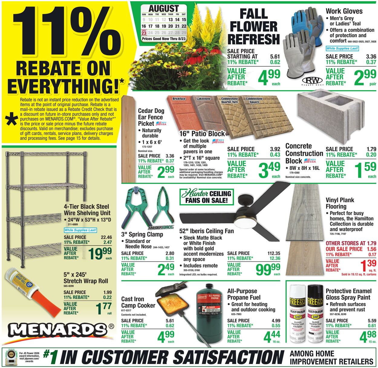 Catalogue Menards from 08/12/2026