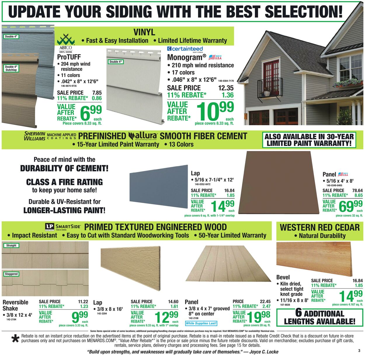 Catalogue Menards from 08/12/2026