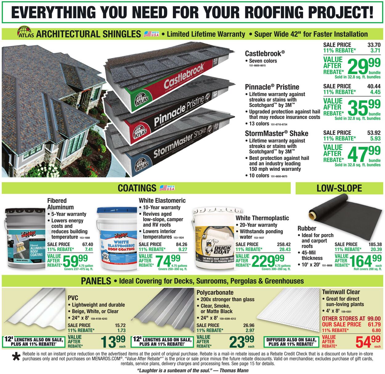 Catalogue Menards from 08/12/2026