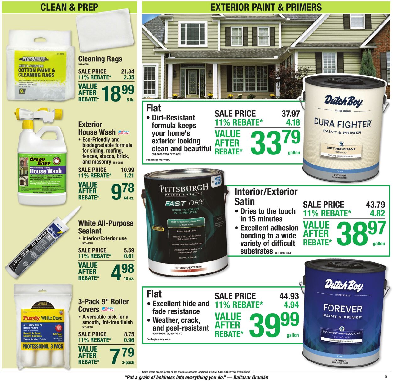 Catalogue Menards from 08/12/2026