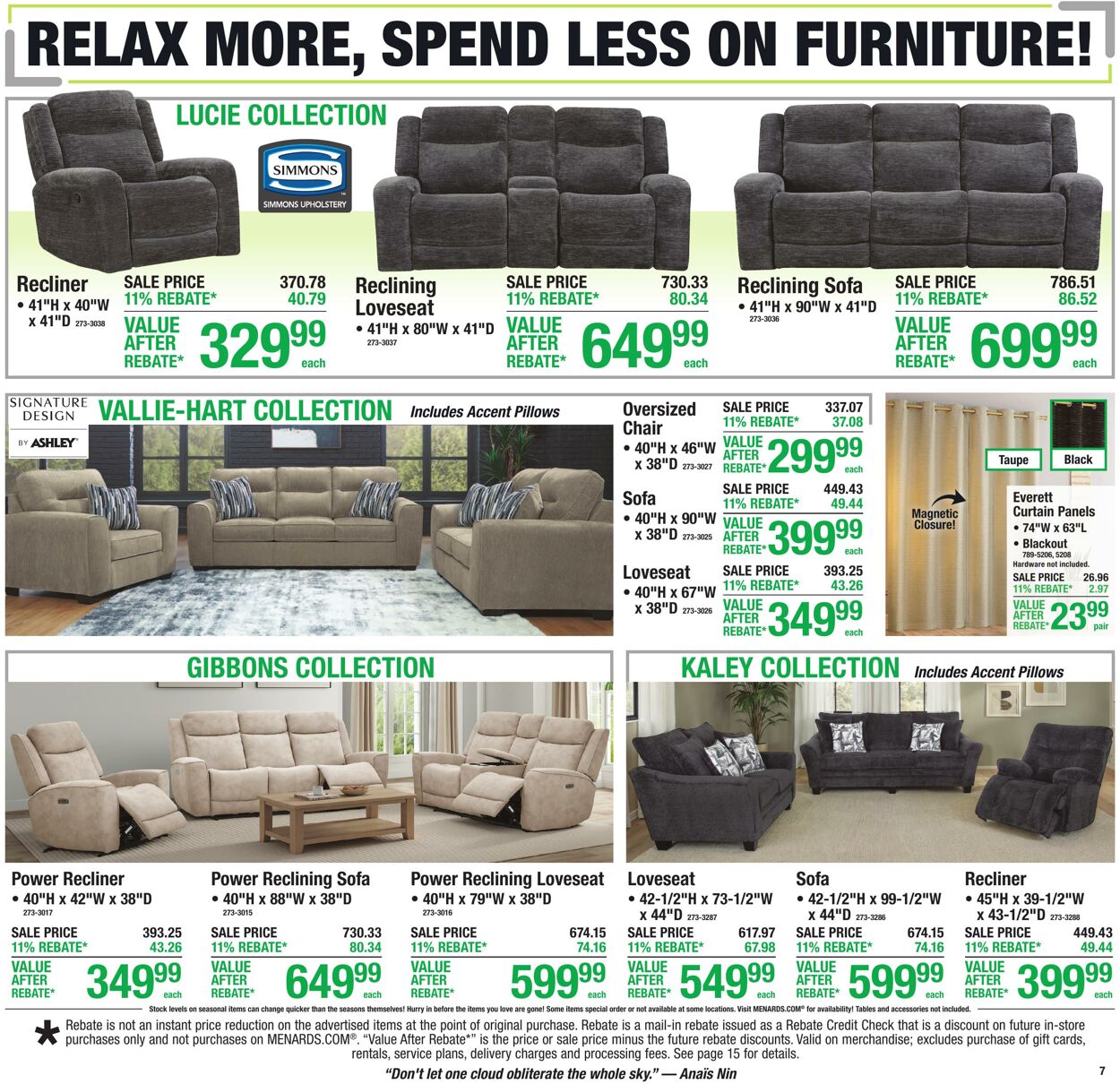 Catalogue Menards from 08/12/2026