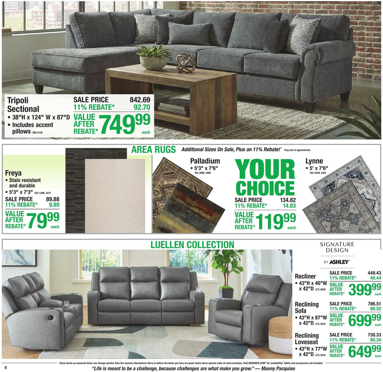 Catalogue Menards from 08/12/2026